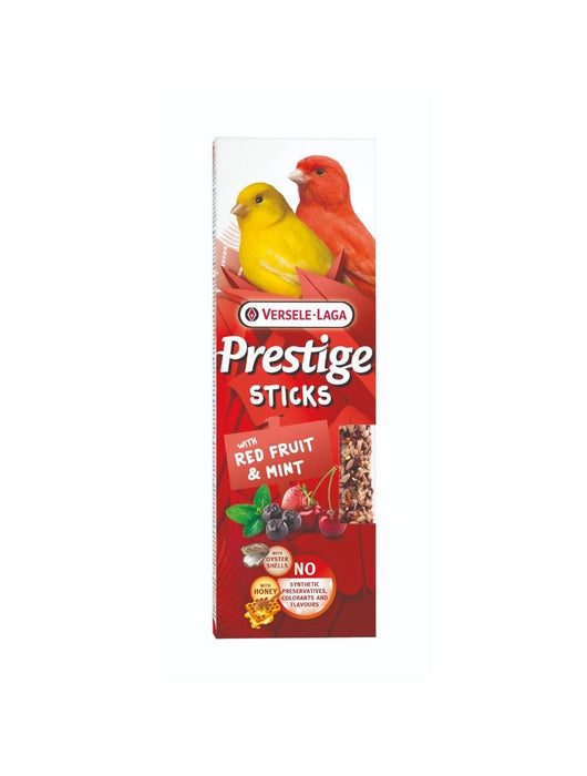 Versele Laga - prestige sticks canaries red fruit & mint 2p