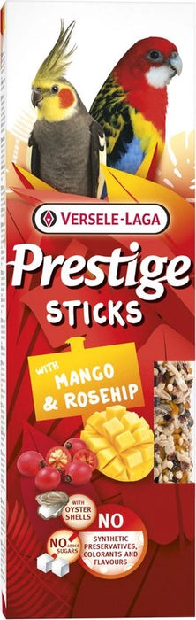 Versele Laga - prestige sticks big parakeets mango & rosehip 2p