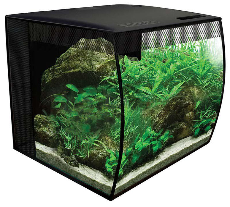 Fluval - flex led 34lsvart 34x33x33cm 7w7500k 230l/h