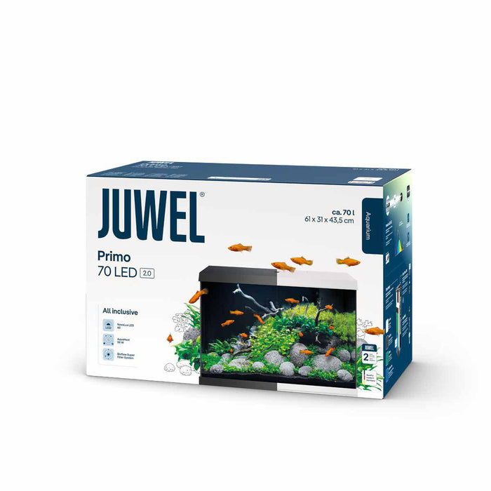 Juwel - akvarium primo 70 svart 2.0 61x31x44cm ca 70l