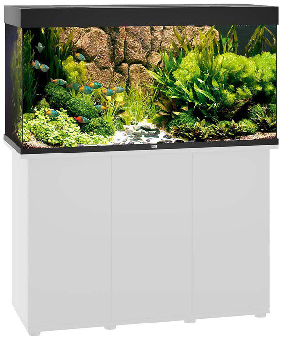 Juwel - akvarium led rio 350 svart 121x51x66cm 350l