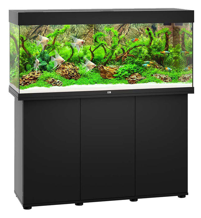 Juwel - akvarium led rio 350 svart 121x51x66cm 350l