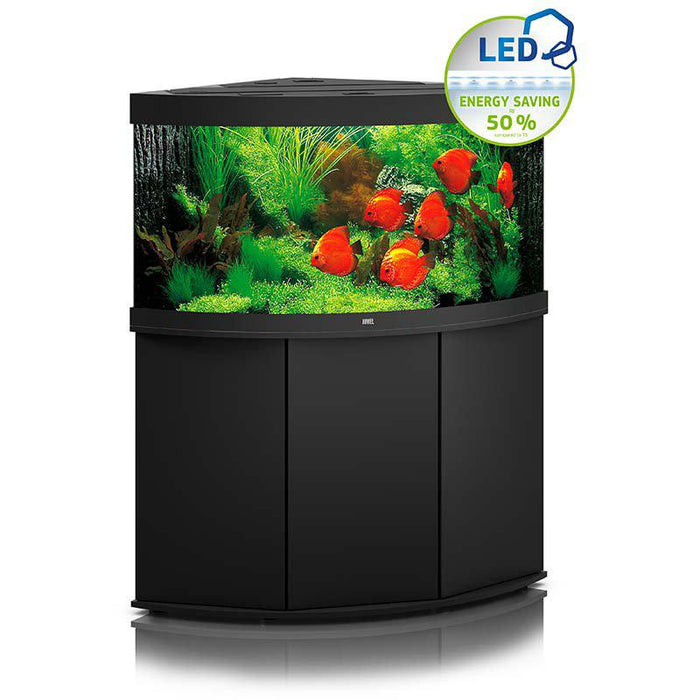 Juwel - akvarium led trigon 350 hörn svart 123x87x65cm 350l