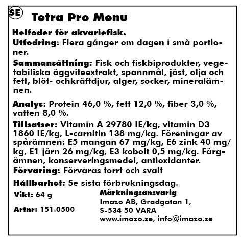 Tetra - pro meny 250ml