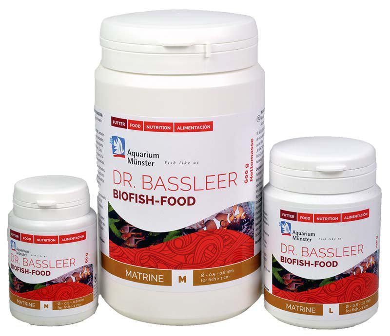 Aquarium Munster - dr bassleer biofishfood matrine m 60g