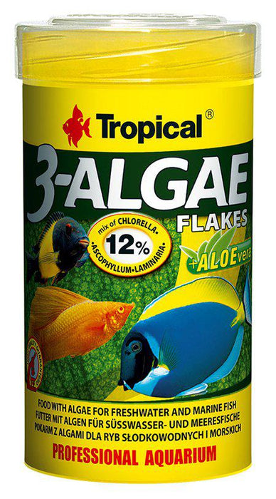 Tropical - 3 algae flakes 100ml/20gr