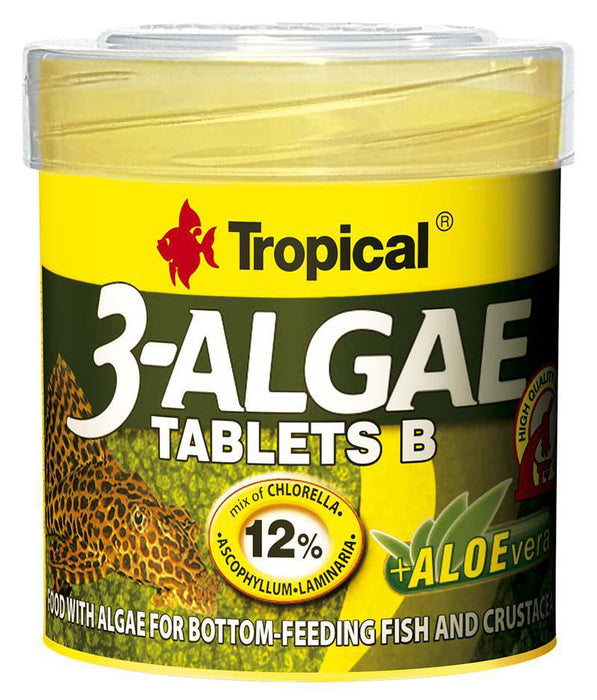 Tropical - 3 algae tablets b 50ml/36gr 200st