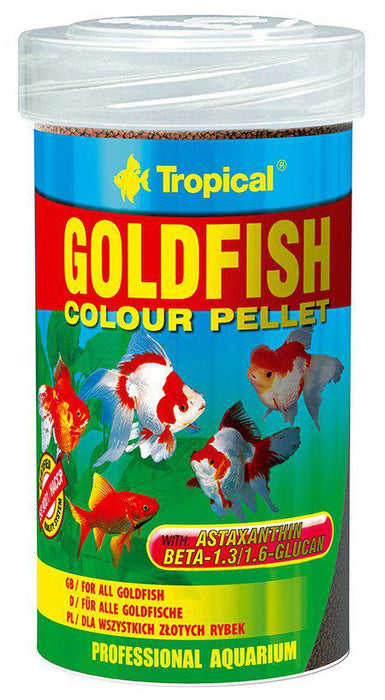 Tropical - goldfish colour pellets 100ml/36g