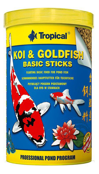 Tropical - koi & goldfish basic sticks 1000ml/85g