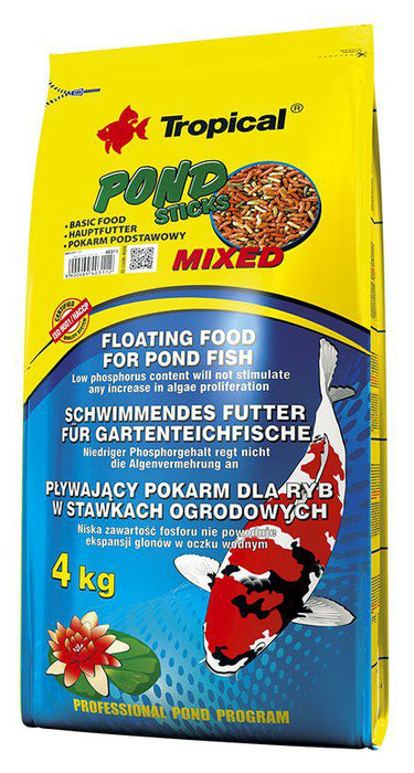 Tropical - pond mixed sticks 4kg