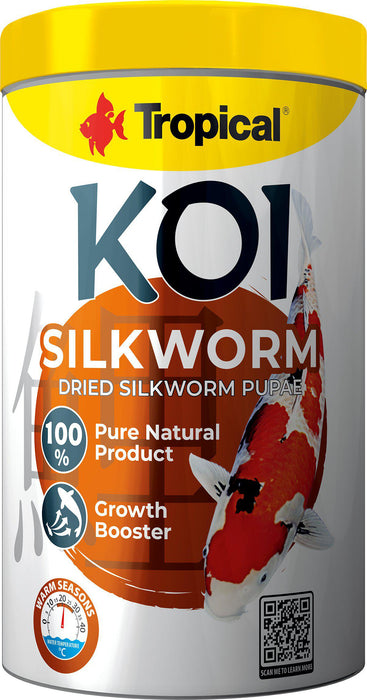 Tropical - new koi silkworm dried silkworm pupae 1000ml/330g