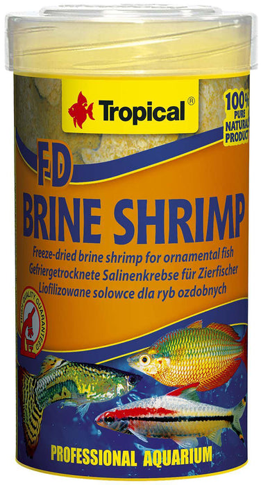 Tropical - fd brine shrimp 100ml/8g