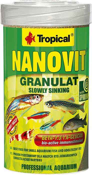 Tropical - nanovit granulat 250ml/175gr