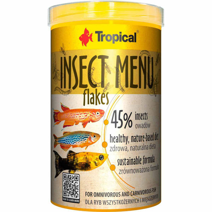 Tropical - insect menu flakes 250ml/50g