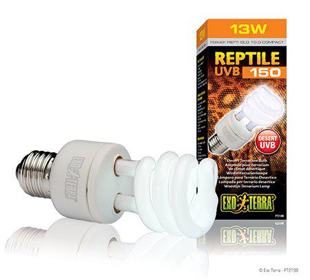 Exoterra - reptile uvb 150 lysrörslampa 13w e27