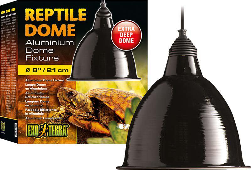 Exoterra - reptile dome large ø21cm max 160w