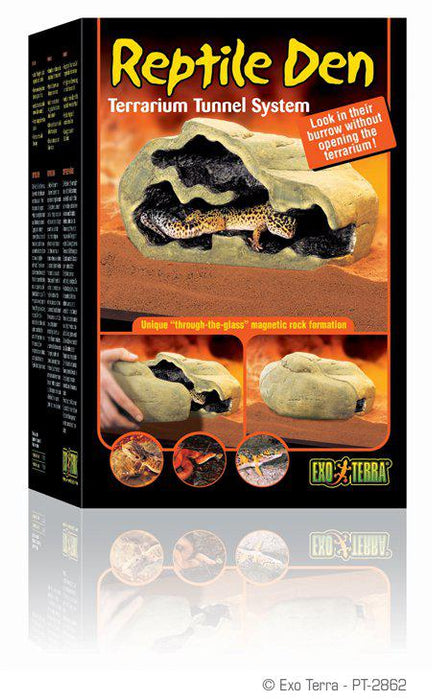 Exoterra - grotta reptile den m 20x12.5x11cm