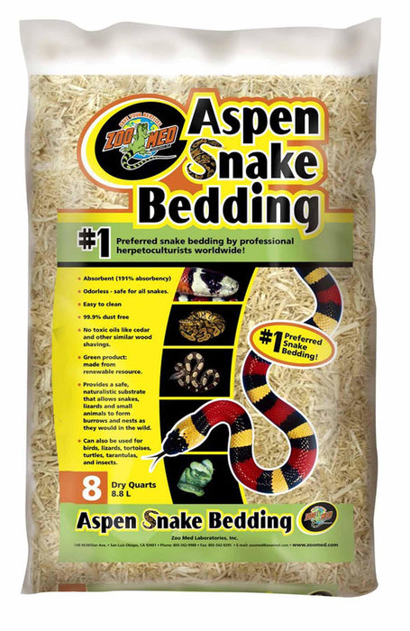 Zoo Med - aspen snakebedding 4.4l