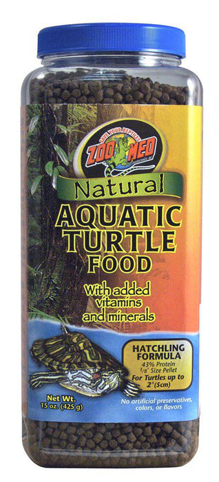 Zoo Med - natural aquatic turtle food 425gr hatchling formula