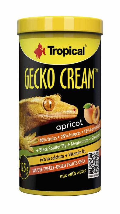 Tropical - gecko cream apricot 100ml