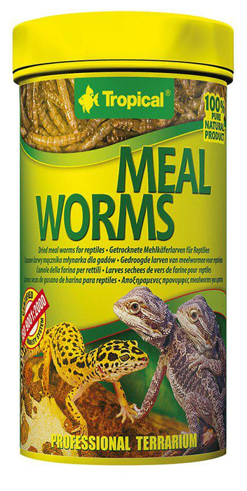 Tropical - mealworms 250ml / 30g