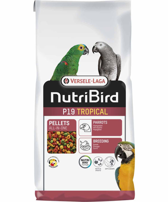 Nutribird - p19 papegoj tropical 10kg