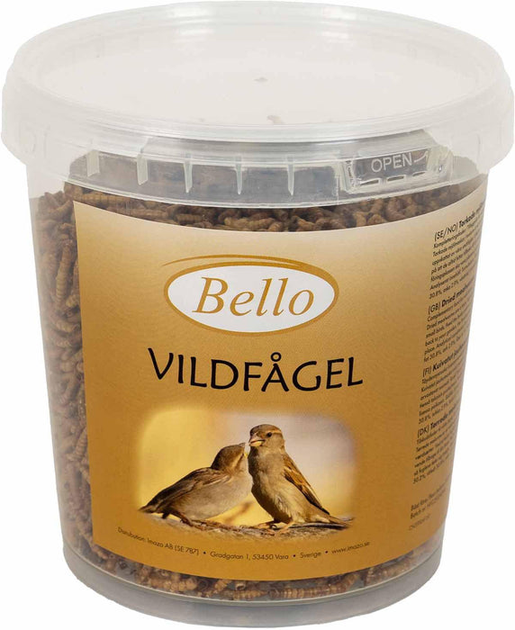 Bello - mjölmask torkad 200gr till vildfåglar