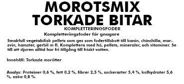 Bello - morotsmix torkad 2kg tillskott gnagare