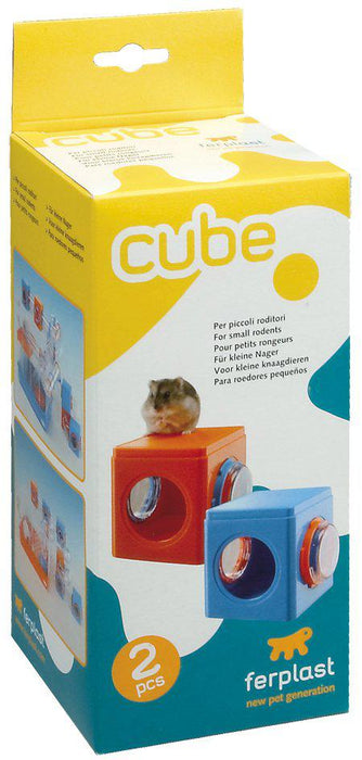 Ferplast - cube 2st 12.5x9.5x10.5cm