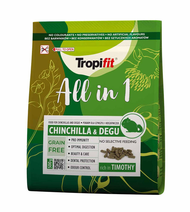 Tropical - tropifit chinchilla & degu 500g