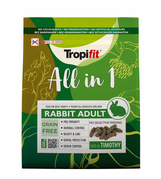 Tropical - tropifit rabbit adult 500g