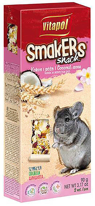 Vitapol - smakers chinchilla kokosnöt & nypon 90gr