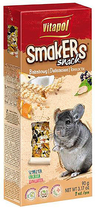 Vitapol - smakers chinchilla frukt & nötter 90gr