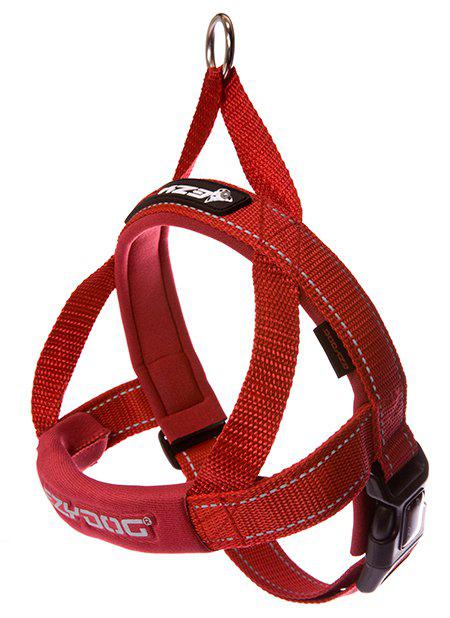 Ezydog - sele quickfit neopren röd xxs 2-3kg 'justerbar'