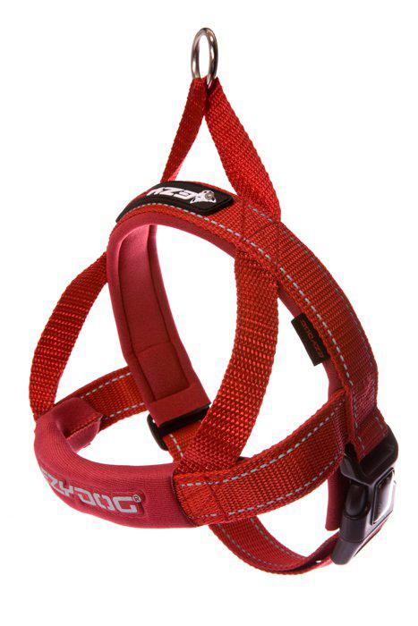 Ezydog - sele quickfit neopren röd xs 3-6kg 'justerbar'