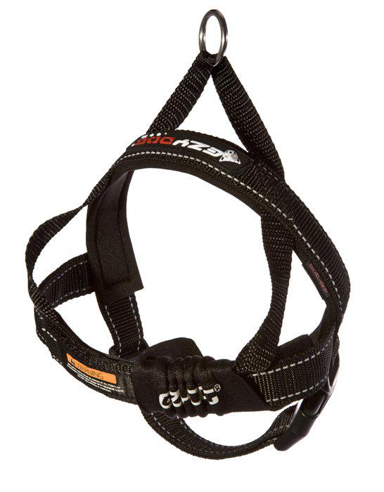 Ezydog - sele quickfit neopren svart xxs 2-3kg 'justerbar'