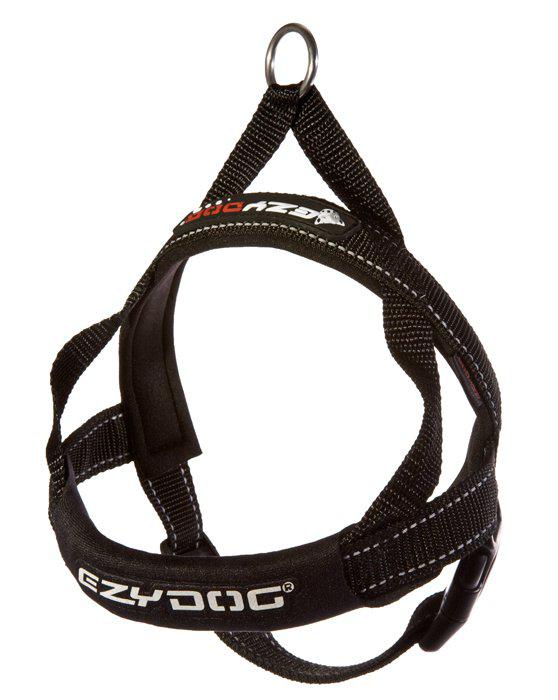 Ezydog - sele quickfit neopren svart xxs 2-3kg 'justerbar'