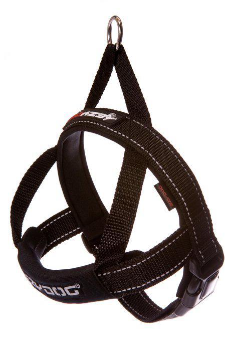 Ezydog - sele quickfit neopren svart xxs 2-3kg 'justerbar'