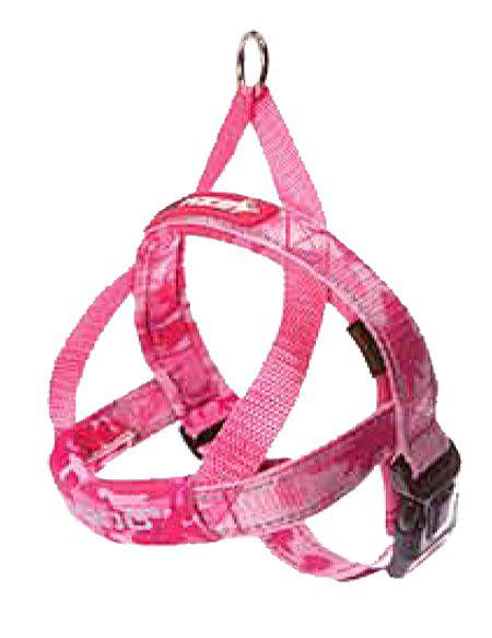 Ezydog - sele quickfit neopren rosa camo xxs 2-3kg 'justerbar'