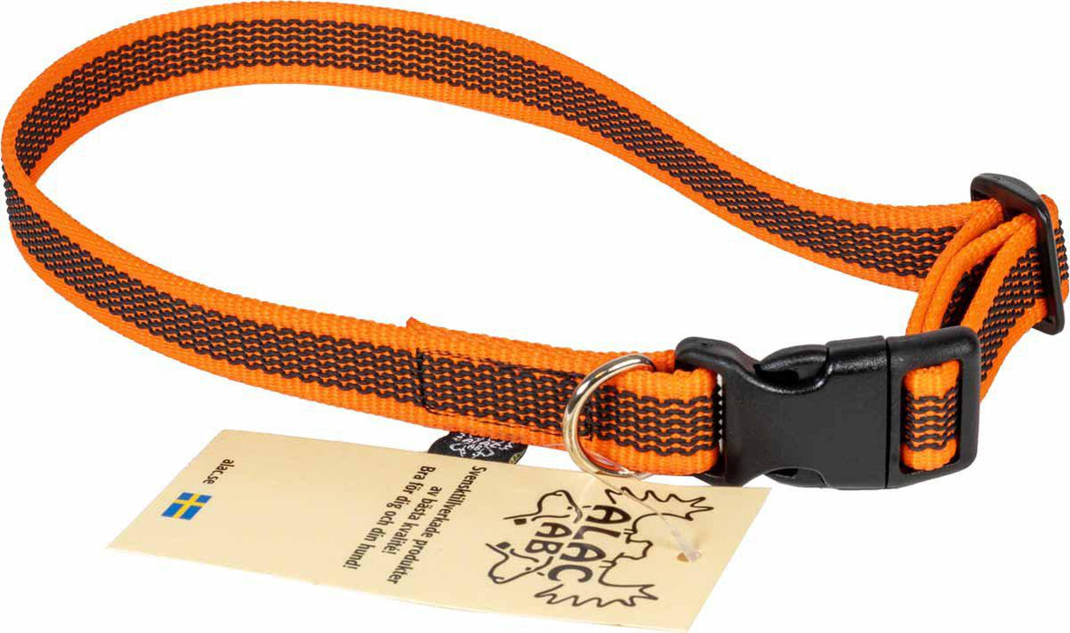 Alac - valphalsband antiglid 2x35-55cm orange