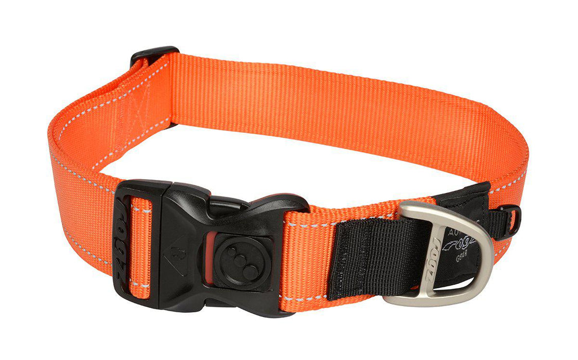 Rogz - halsband utility xxl orange 40mm 60-80cm