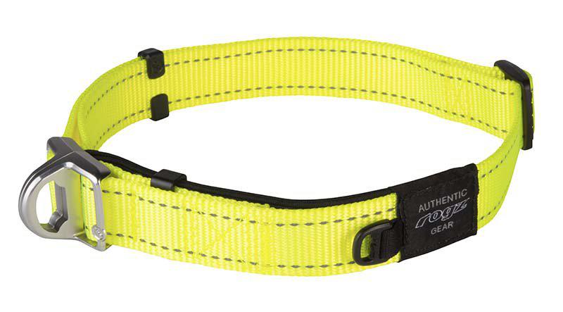 Rogz - safety halsband utility xl gul 25mm 42-66cm