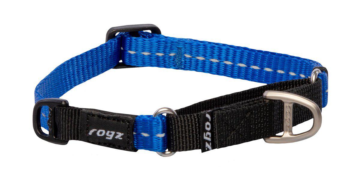 Rogz - utility control collar xxl blå 53-80cm