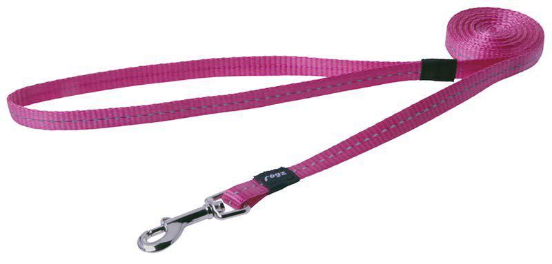 Rogz - utility koppels rosa 11mm 180cm