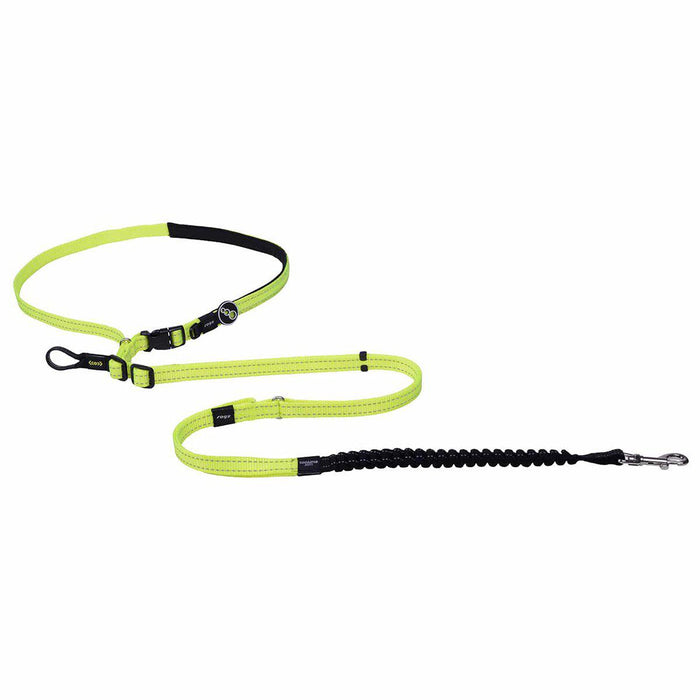 Rogz - utility handsfree lead l yellow 150-210cm 21-40kg