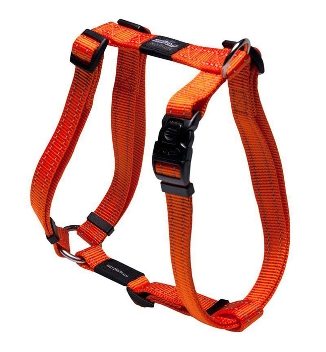 Rogz - utility sele s orange 11mm 23-37cm