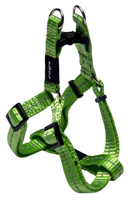 Rogz - sele step-in s lime 11mm 27-38cm