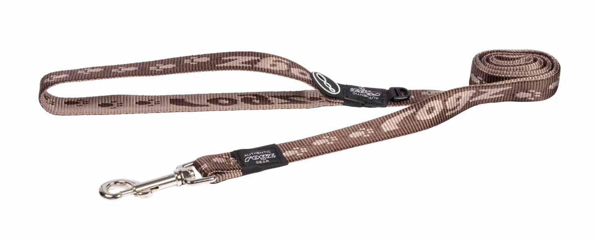 Rogz - alpinist classic koppel brun 20mm 140cm