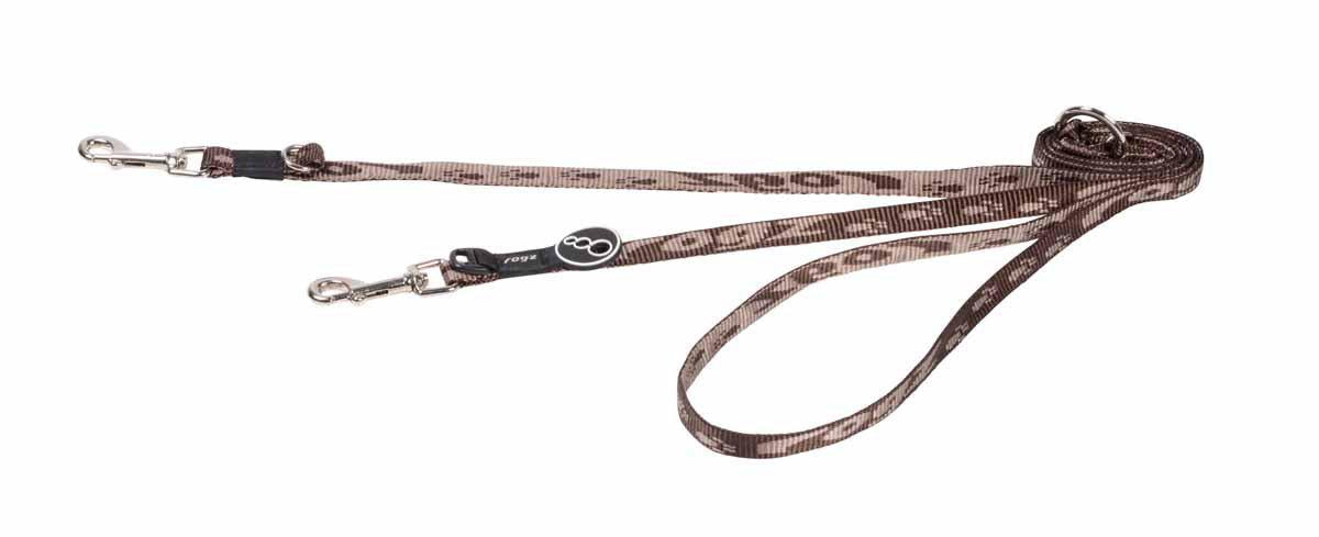 Rogz - alpinist multikoppel brun 11mm 200cm