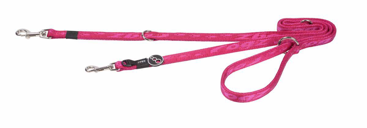 Rogz - alpinist multikoppel rosa 16mm 180cm